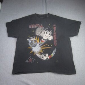 Astro Boy T Shirt Mens Large Black Anime Oversized Fit Urban Outfitters Thrashed